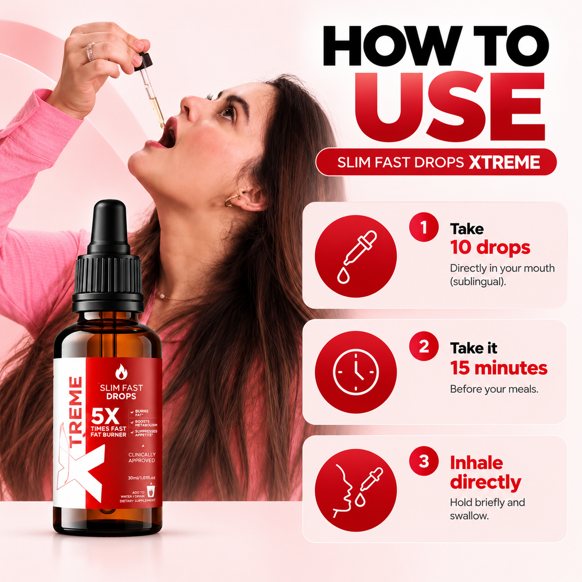 SlimFast Xtreme Organic Burn Drops